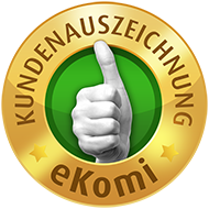 Kundenauszeichnung eKomi Logo
