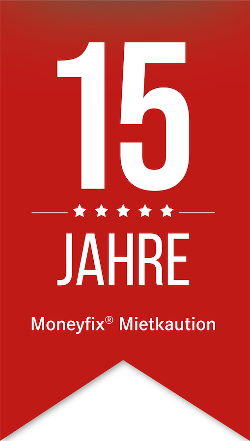 15 Jahre Moneyfix® Mietkaution